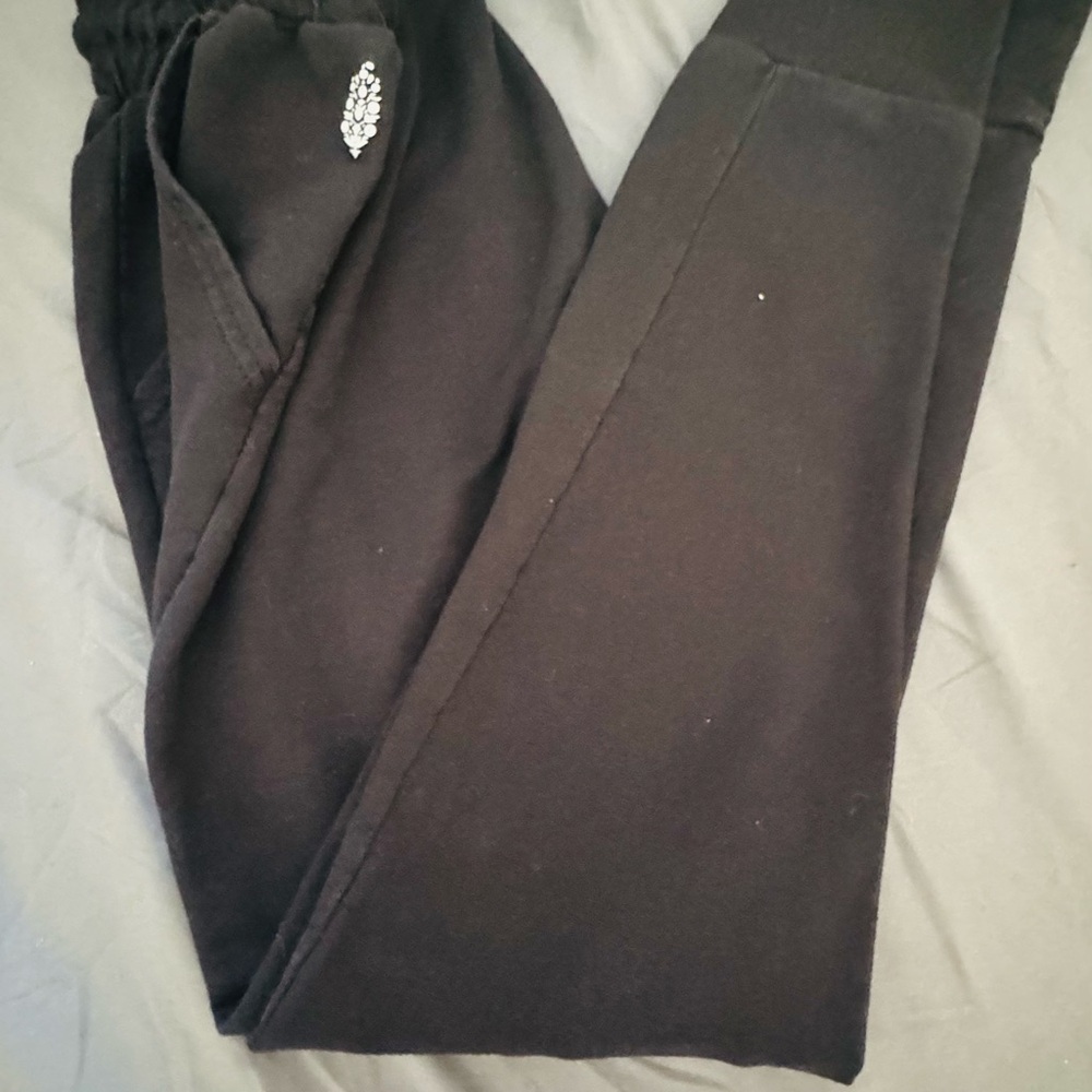 Free People Black Joggers